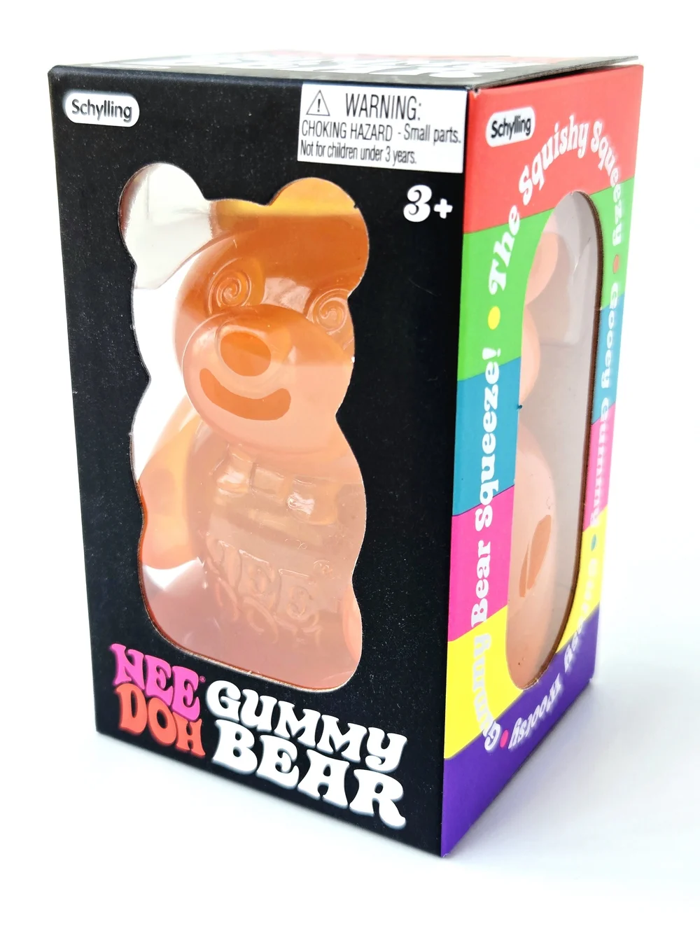 NeeDoh Gummy Bear Squishy Fidget Sensory Toy Orange NIB Schylling